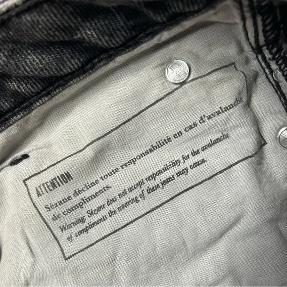 Sezane brut sexy black jeans - Picture 10 of 13